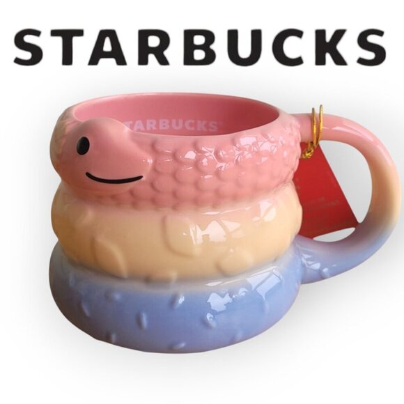 Starbucks Lunar New Year Snake Ceramic Mug 14oz NWT - Picture 1 of 6